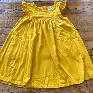 Southern style brand boutique yellow dress size 8